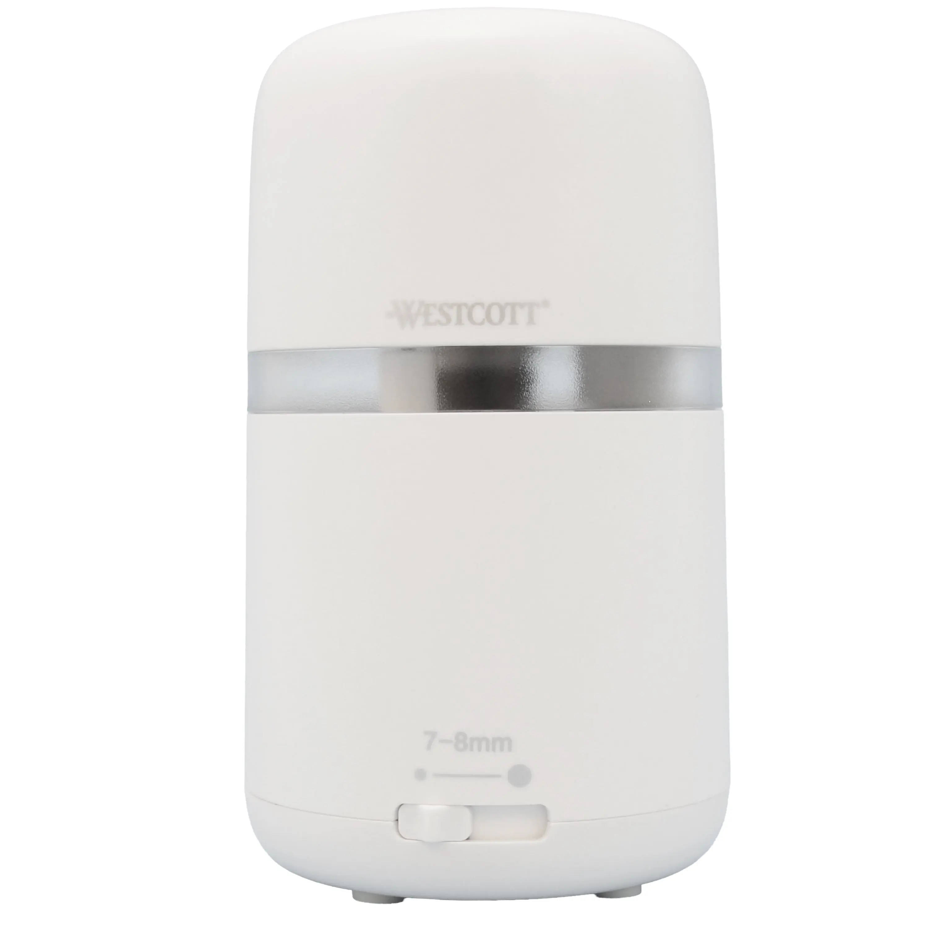 Westcott Two-in-One Fully Automatic Battery and Electric Pencil Sharpener, White (00981-PARENT)