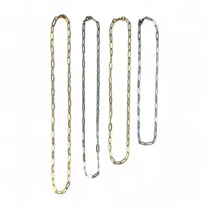 Paperclip Layering Necklace Chain