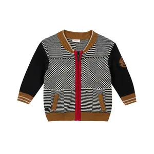 CATIMINI Chic knitted jacquard cardigan  - FINAL SALE