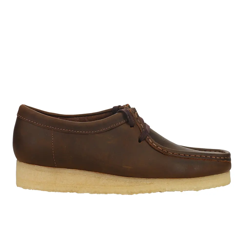 Clarks Womens Wallabee Moccasins Flats Casual - Brown