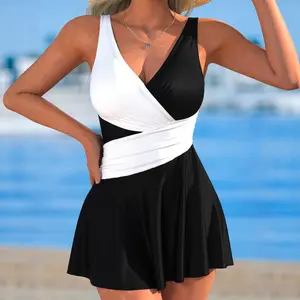 2026 new American sexy one-piece sleeveless swimsuit women's fashion leopard print slimming bikini racing swimsuit women give their girlfriends a good figure