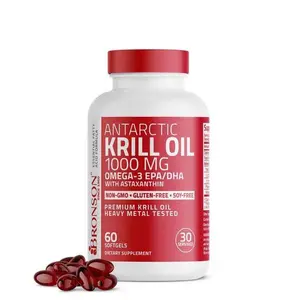 Antarctic Krill Oil 1000mg with Omega-3s EPA, DHA and Astaxanthin