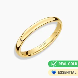 14K YELLOW GOLD COMFORT FIT BAND 3MM