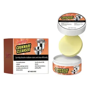 Cookware cleaning paste for household kitchen stainless steel cookware cleaning, rust removal, dirt removal, fragrance retention cleaning paste