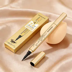 【YANQINA】Long-Lasting Cosmetic Eyeliner - Flawless, Lightweight, Waterproof, Vegan, Cruelty-Free, 24-Hour Smooth Application, Ultra-Creamy Silky Texture - Makeup Products