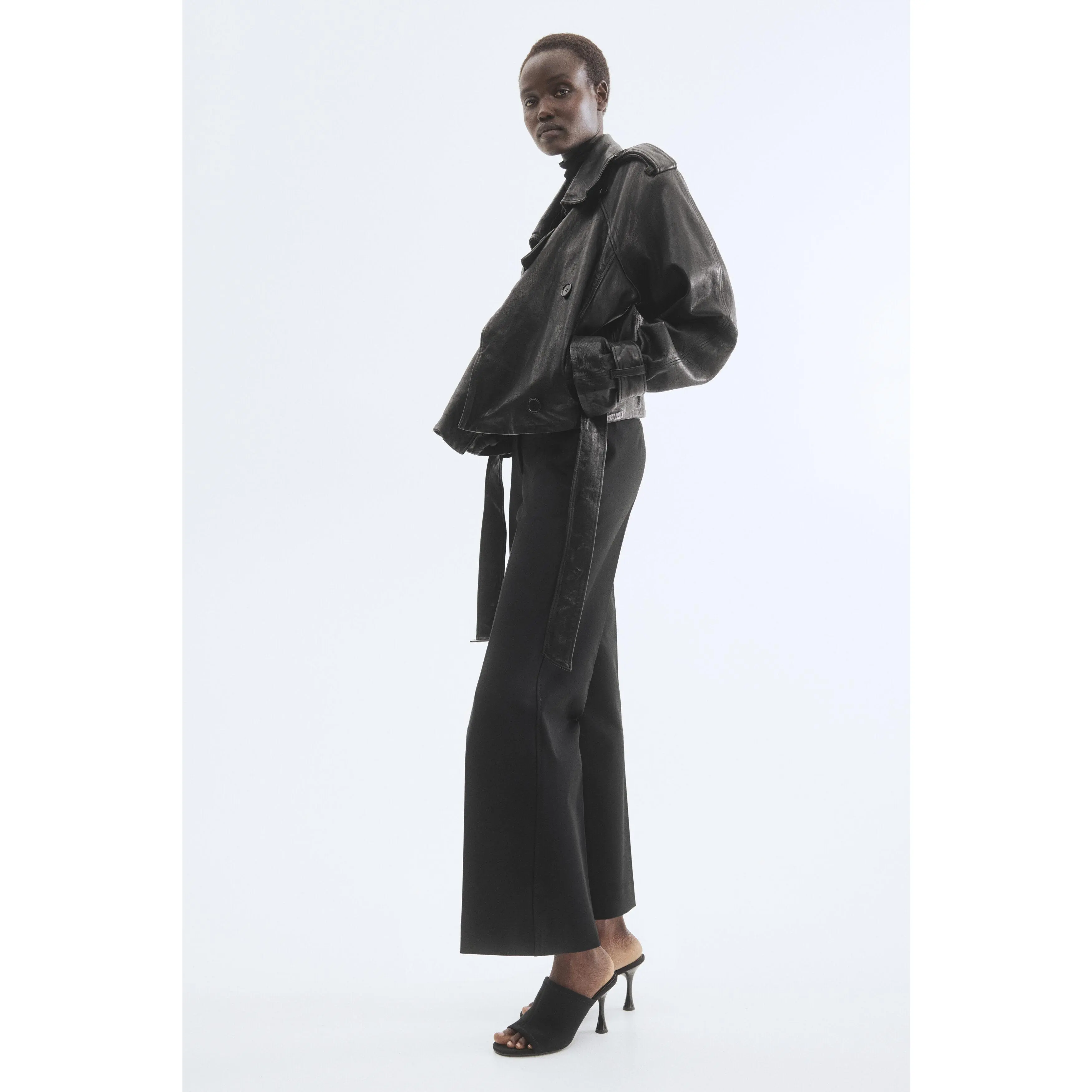 H&M Bootcut ankle-length trousers H&M Bootcut ankle-length trousers