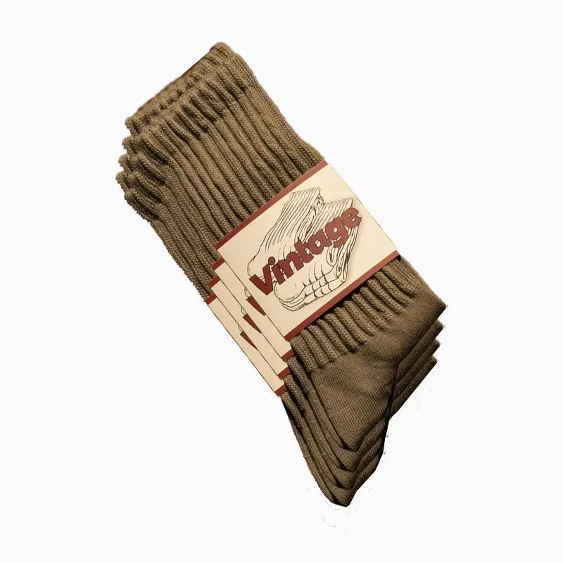 4 Pairs - Military Green