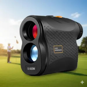 Professional Golf Laser Rangefinder with 6x Zoom & Fast Flag Lock. High-Precision for Engineering, Outdoor Adventure, Hunting. Portable Laser Scope, Multi-Mode, Adjustable View & Fog Mode for Clear Sight.