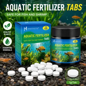 100 Tabs Aquarium Plant Fertilizer Root Tabs – Slow Release for Freshwater Plants, Safe for Fish & Shrimp outdoorfun