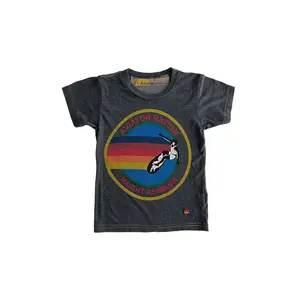 KID'S AVIATOR NATION HAIGHT ASHBURY TEE - CHARCOAL