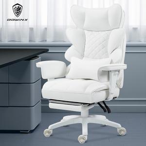 Summervibes Dowinx Big and Tall office chair, with pocket spring pad and waist support, high back computer game chair, adjustable armrests, executive office chair, foot rest