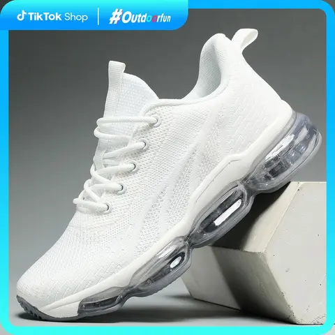 Women's Sporty Solid RoundToe Laces Trainers,Sporty Lightweight Breathable Running Shoes For Exercise & Daily Wear,Sporty Shoes For Outdoor Workout Running Runner Sports Shoes Closed Training Walking Shoes Athletic Sneaker Footwear Casual Girl Outdoorfun