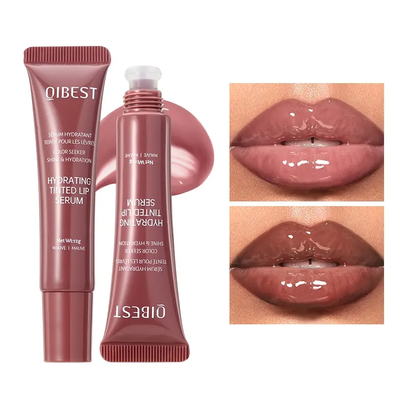 1PC lip gloss waterproof, non stick cup, non smudging, easy to apply, not easy to peel off, lightweight, long-lasting luster Hydrating Lipgloss