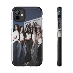 Katseye Girl Group Korean Pop Themed Phone Case Premium Matte Texture, Protection, Shockproof, Anti-Drop, Anti-Fingerprint For IPhone 17-12, Pro Max, Pro Plus, and Samsung S25-22 Protection Safety