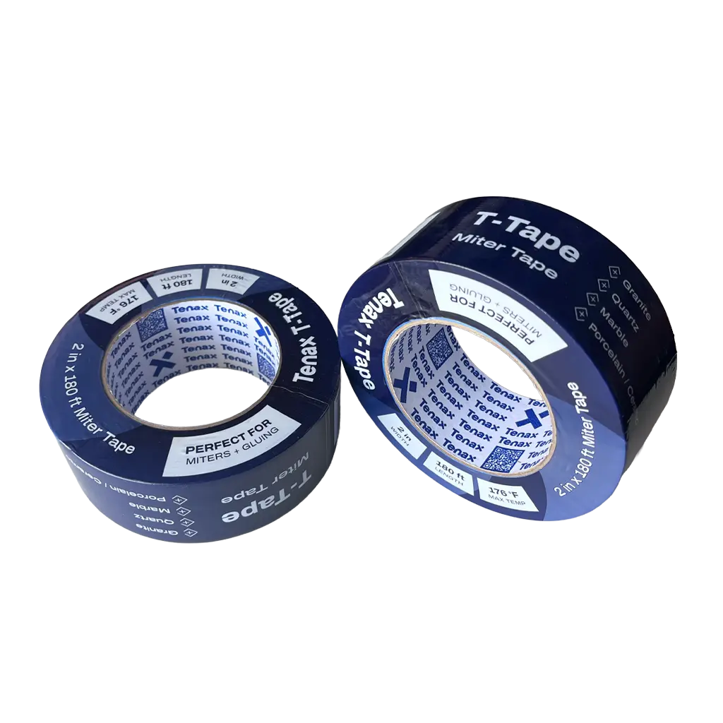 Tenax T Tape Miter Tape — 2" x 180 ft, For Stone Mitering & Gluing