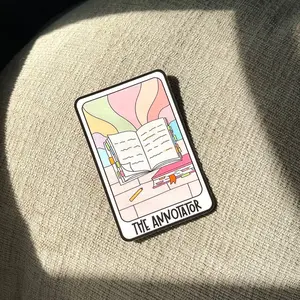 The Annotator Tarot Waterproof Sticker