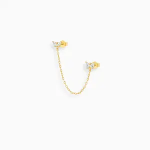 Petal Double Chain - Elegant Design with Double Chain Strands - Ideal for Versatile Use