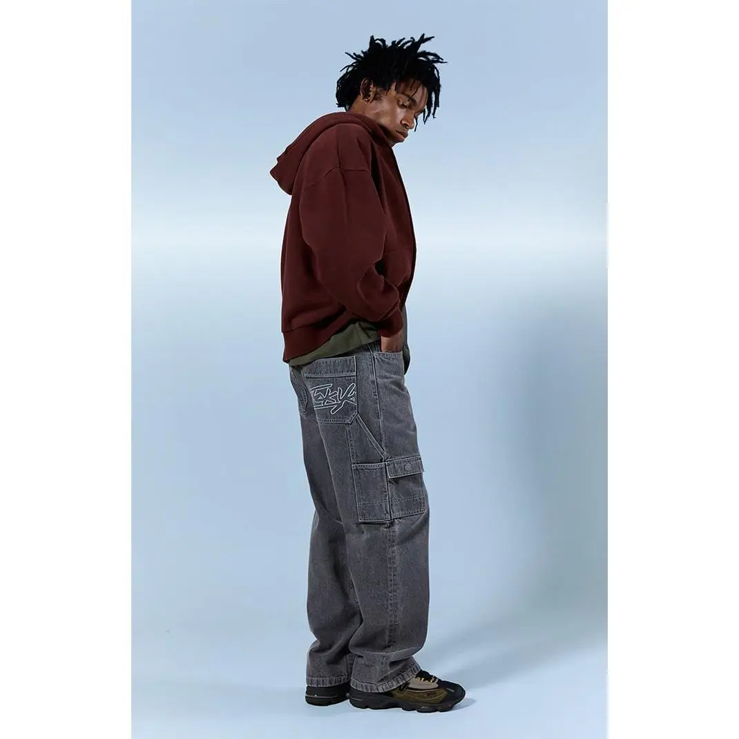 Pacsun Men's Dylan Baggy Jeans Carpenter Tokyo Gray