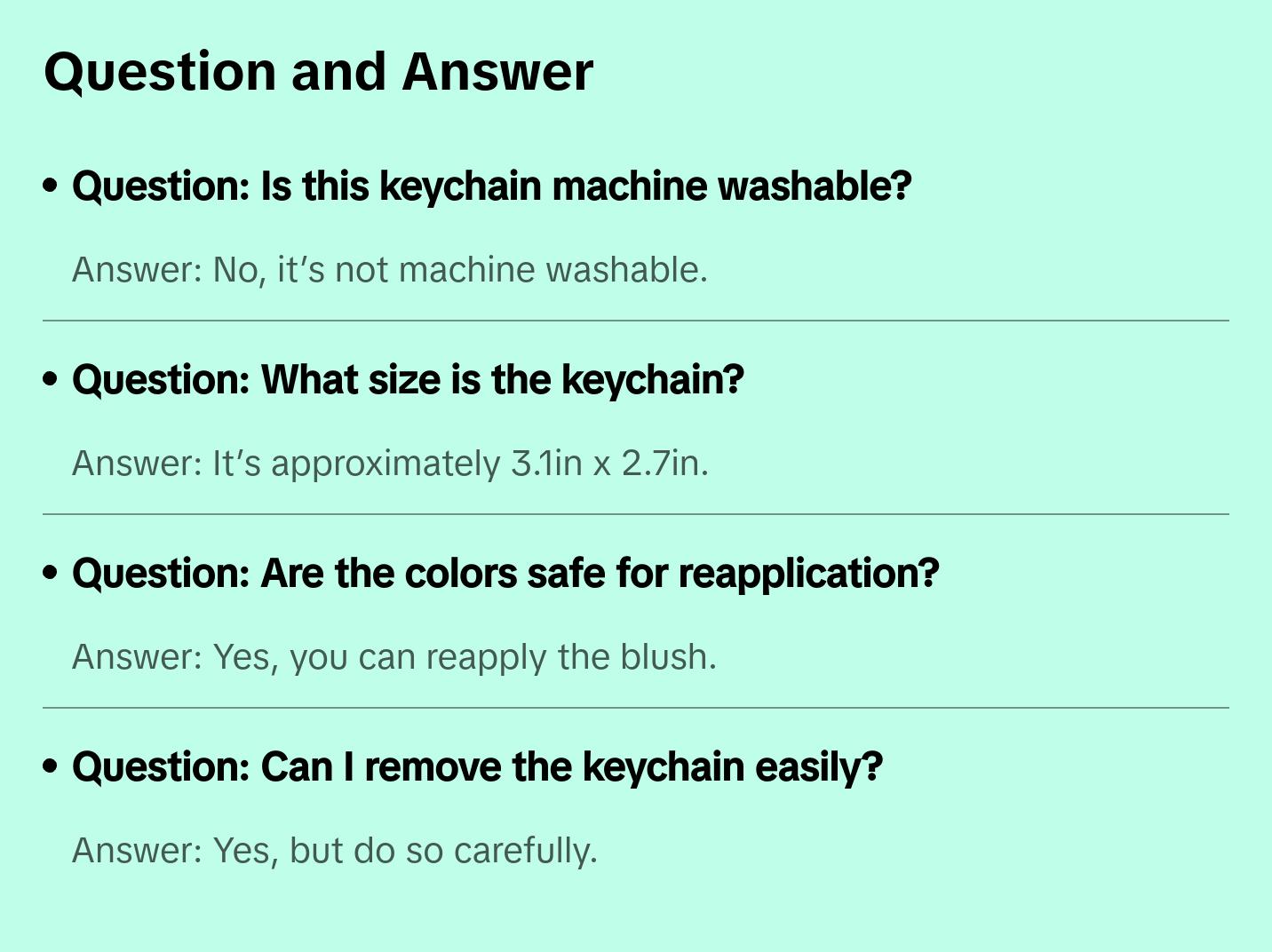 Cute Butter Bear Crochet Keychain K039