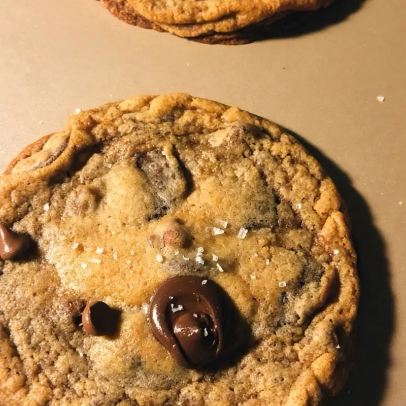 Chocolate Chunks Cookies-  5Pk Crispy Edges-Gooey Center