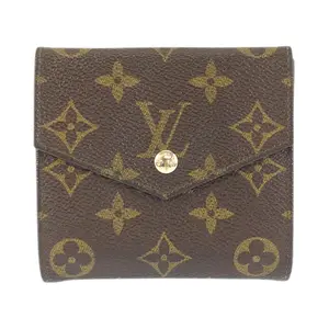 Pre-owned Louis Vuitton Canvas Small Leather Goods Monogram Wallet