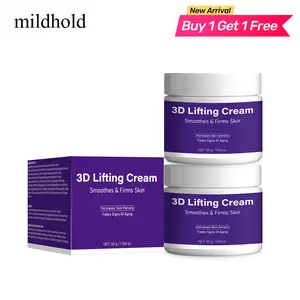 [Buy1get 1free]Mildhold 3D Lifting & Firming Cream Anti-Aging Face Moisturizer 50g Improves Skin Elasticity Reduces Aging Signs firm lift skinlightingcreamja wrinkle moisturizing facial hydrate moisture repair comfort anti-wrinkle skincare soft Hydrating
