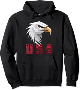 Symbol of Freedom: American Eagle - gift ideas Pullover Hoodie - Alizejaqua Shop 41B0CH94CKQV