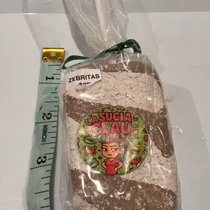 Claudia- zebrita - clay and a mixture of caulines. Made in Mexico