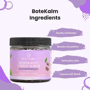 Peppermint Coffee Scrub