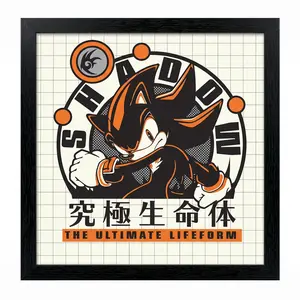 Sonic Ultimate Lifeform 12x12 Gel-Coated Framed Poster