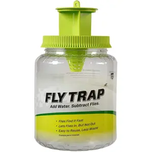 Outdoor Reusable Fly Trap Canister Insect Killer Plastic Pack Outdoor Reusable Fly Trap Canister Insect Killer Plastic Pack