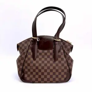Pre-owned Louis Vuitton Damier Ebene Verona MM