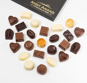 Andy Anand Sugar-Free & Gluten-Free Belgian Chocolate Truffles, 15 pc – Assorted Flavors, Diabetic-Friendly, Birthday & Valentine's Gift