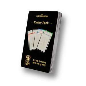 Rarity Pack Magic the Gathering Organizer Cards: 28 cards for organizing magic the gathering trading cards by rarity