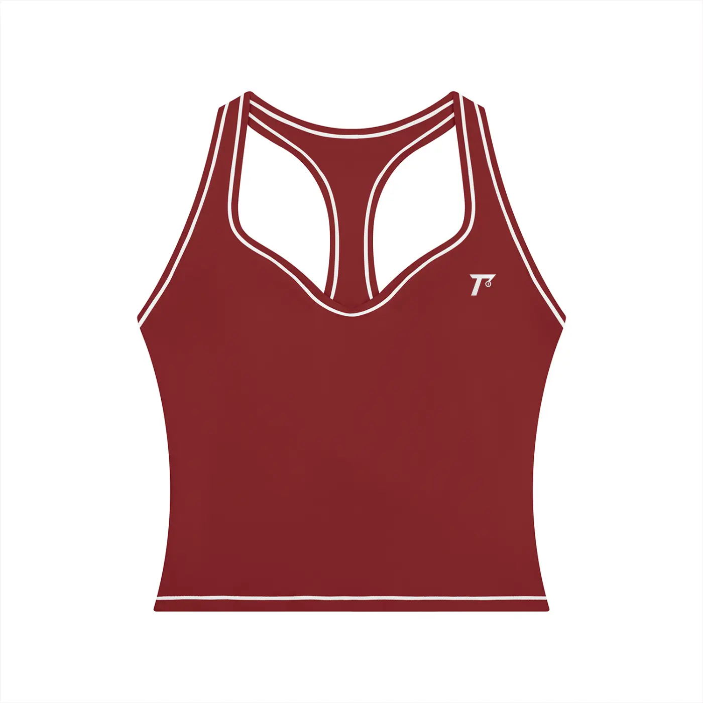 Trendz Women’s Topstitching Yoga Tank Top