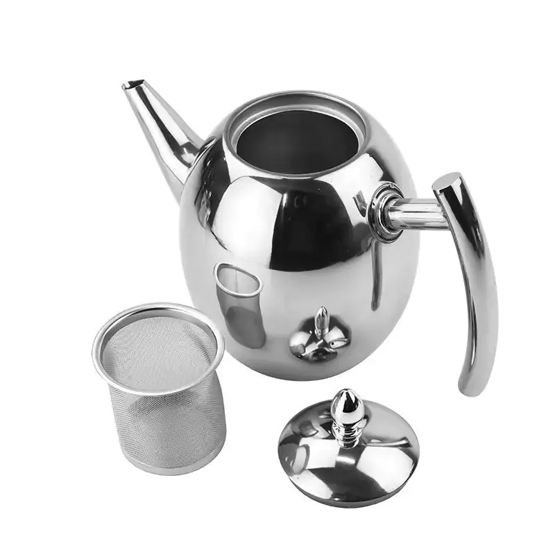 Stainless Steel Teapot With Strainer Stainless Steel Teapot With Strainer