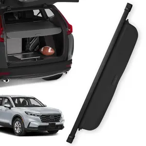 Expandable Cargo Cover for Honda CRV 2023-2025 2026 - Canvas Trunk Cover, Car Accessories, Privacy Cargo Cover for