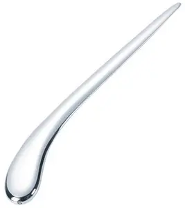 Letter Opener Curve Silver