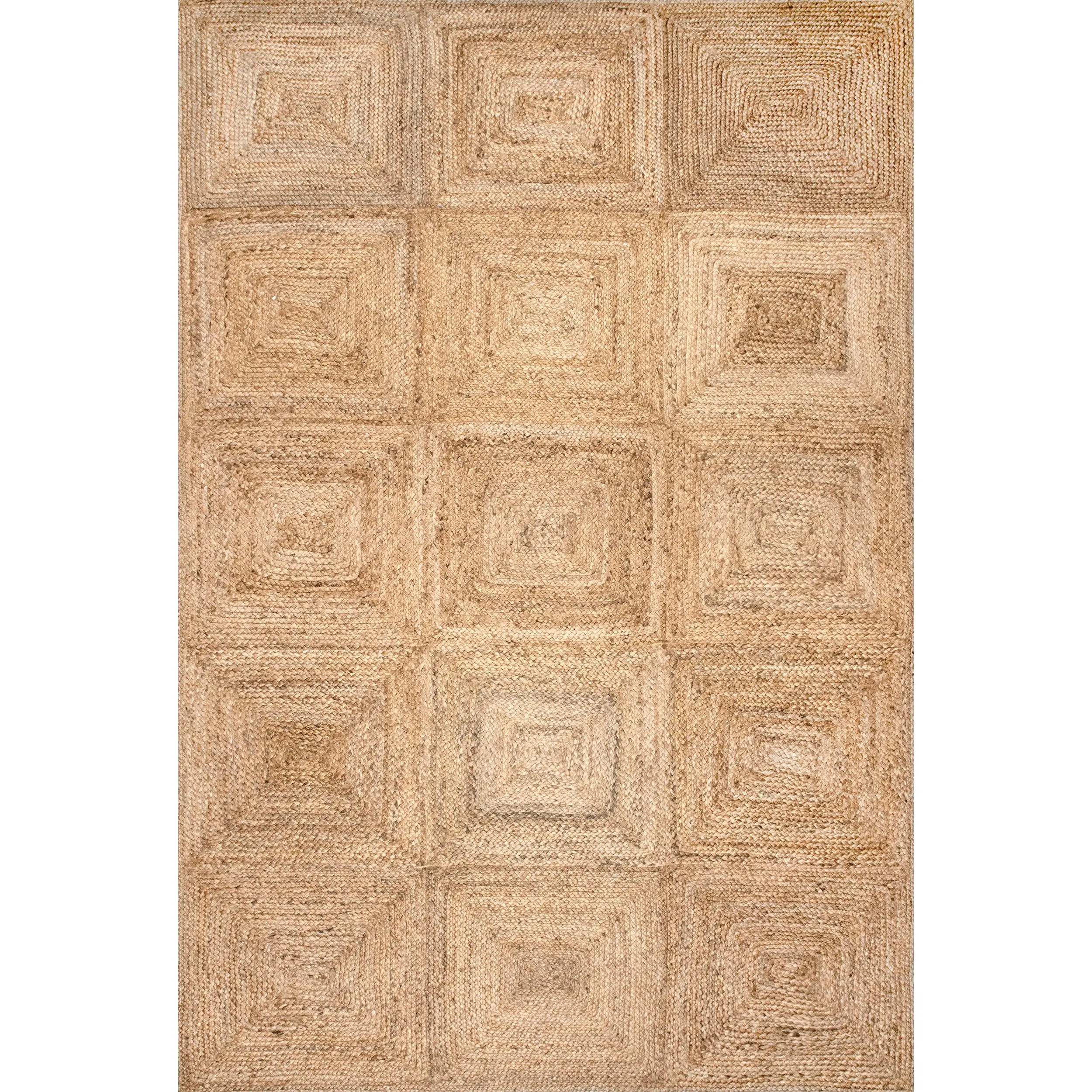 Juniper Tiled Jute Area Rug