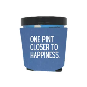 Ice Cream Pint Sleeves, One Pint Closer To Happiness, Foam Ice Cream Pint Cooler, Party Favor and Gift Ideas, Holder for Ice Cream