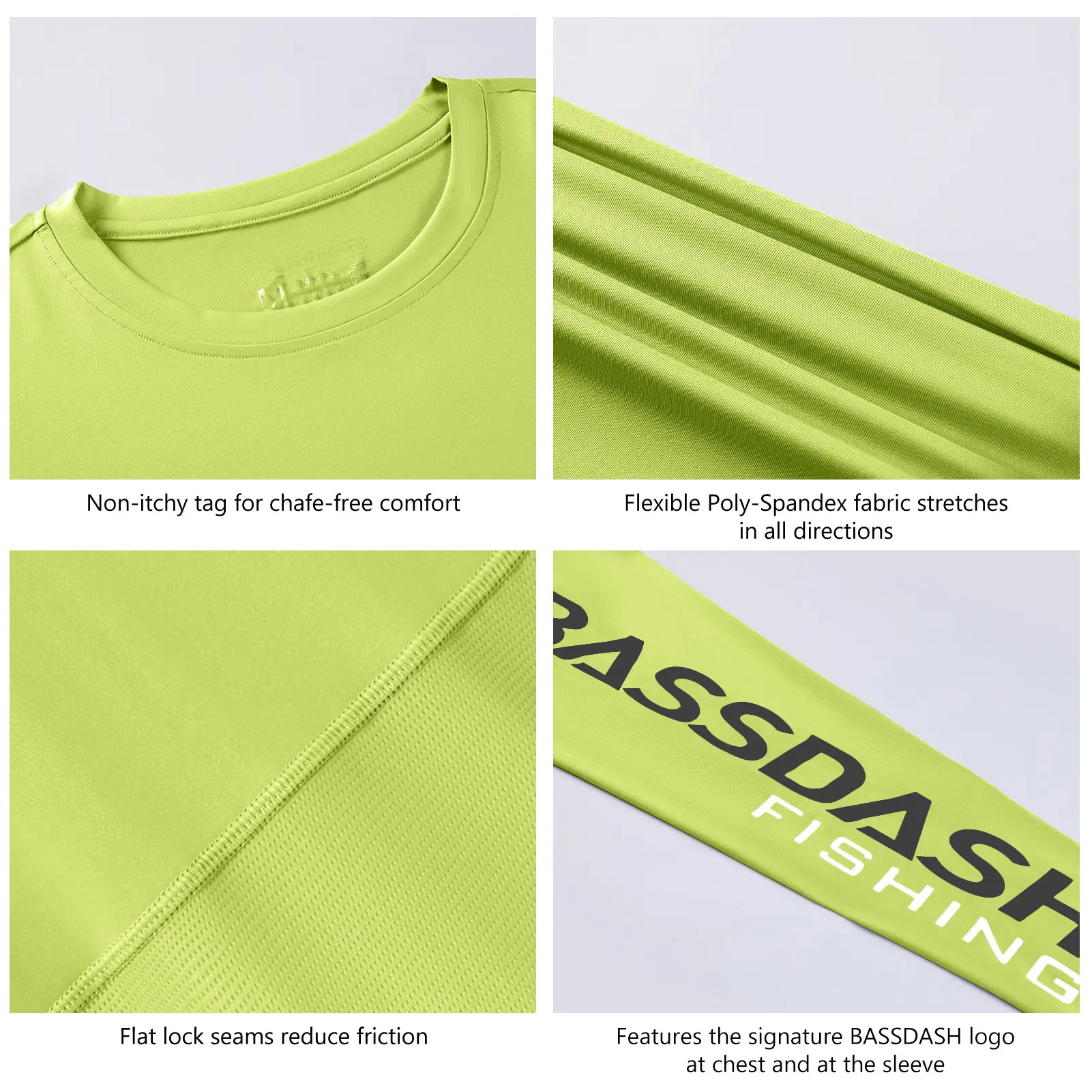 Bassdash Men’s UV Sun Protection UPF 50+ Fishing Shirts Long Sleeve Tee Bassdash Men’s UV Sun Protection UPF 50+ Fishing Shirts Long Sleeve Tee