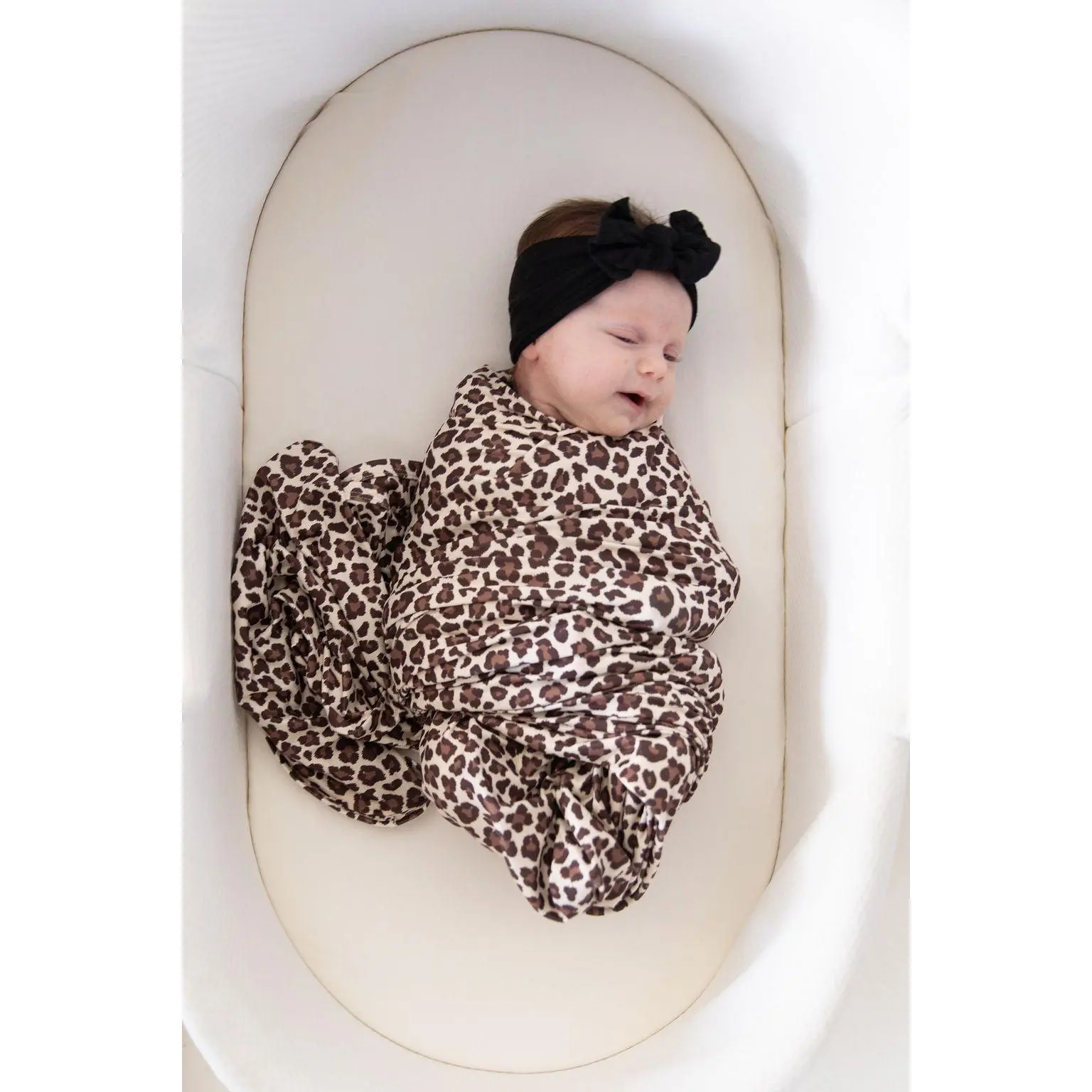 COZYS Blankets - Premium Breathable Swaddle - Leopard