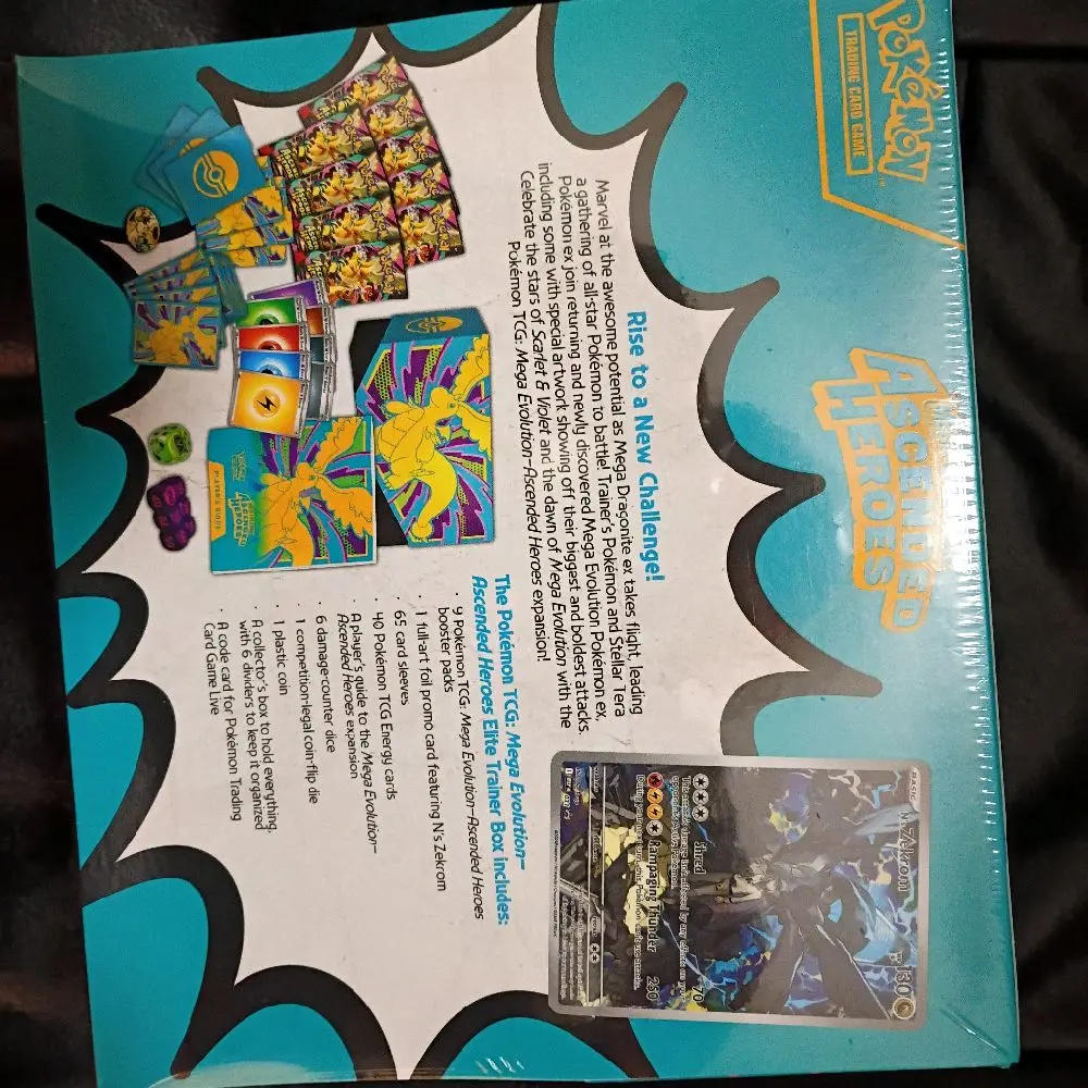 Pokmon Ascended Heroes ETB Elite Trainer Box - Official Trading Card Game Product - TikTok Shop Pokmon Ascended Heroes ETB Elite Trainer Box - Official Trading Card Game Product - TikTok Shop