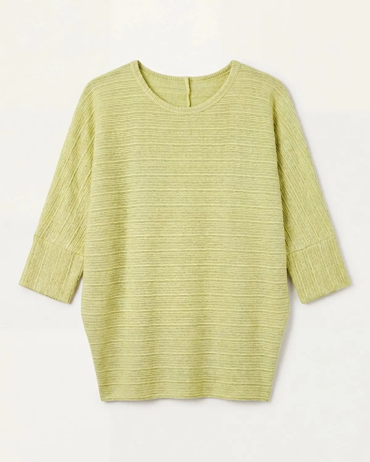 Textured Ribbed Dolman Sleeve Top