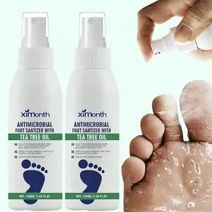 【Buy 1 Get 1 Free】Tea Tree Oil Foot Spray - Plantar Moisturizing Deodorant for Odor Control & Dry Feet Care, Refreshing and Comfortable fungal Spray