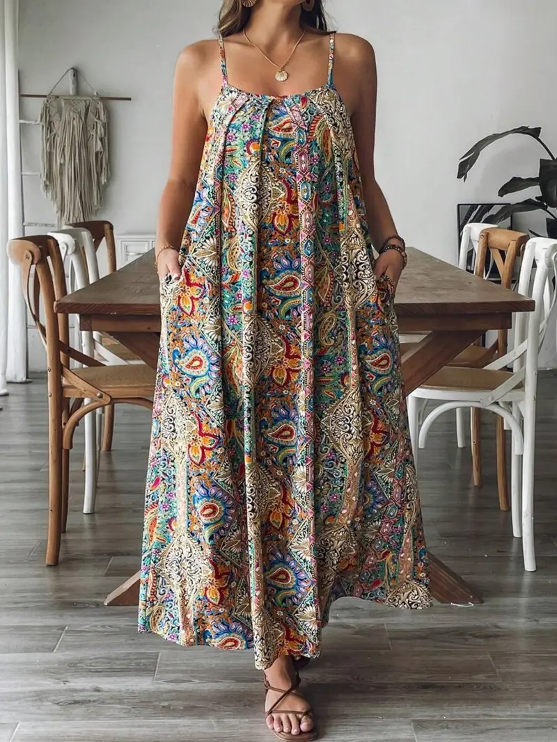 cream lace boho maxi dress Boho Style Cream Maxi Dress 4XL / 54 inches / Cream