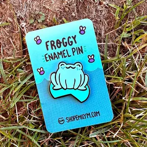 Froggy Enamel Pin
