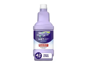 Swiffer® WetJet® Antibacterial Multipurpose Floor Cleaner, Fresh Citrus Scent, 42.2 Oz Bottle