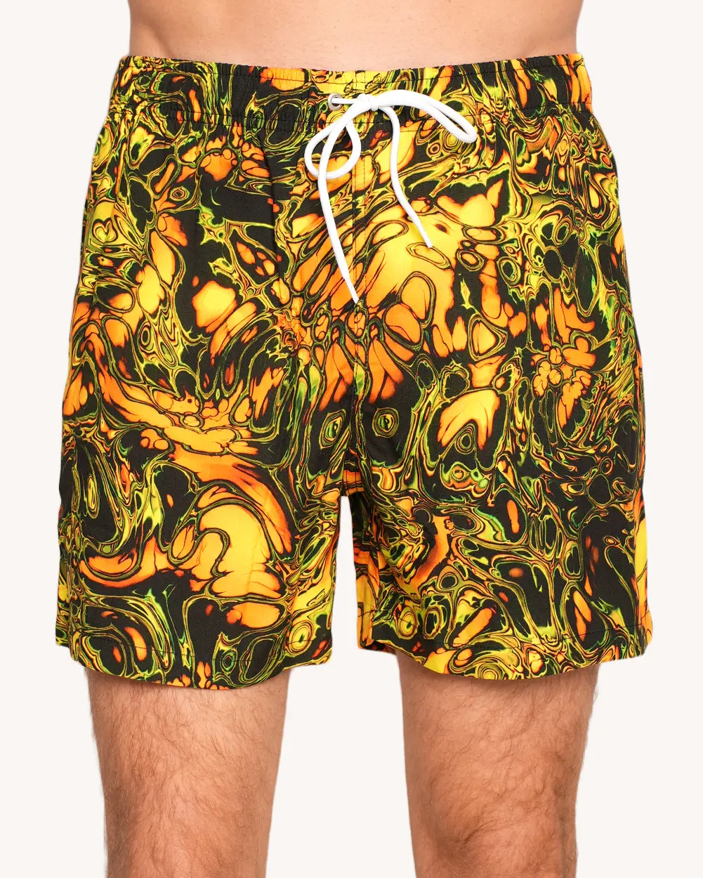 Planet Swirl Camp Shorts