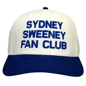 Sydney Sweeney Fan Club Hat Custom Embroidered
